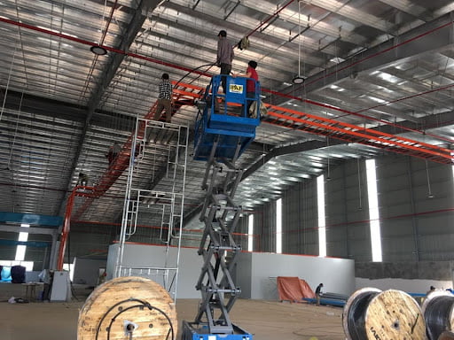 Thi công công trình điện nước, nhà xưởng